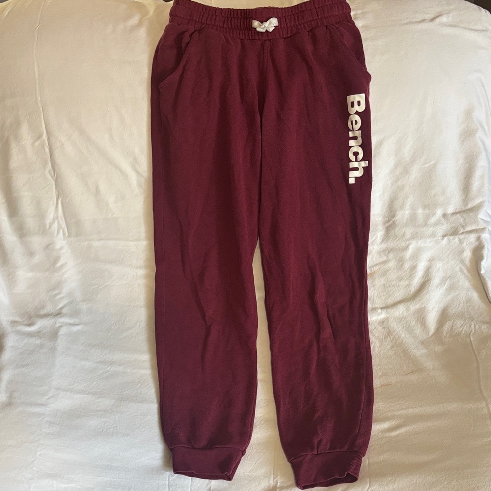 Bench Kids Burgundy Sweatpants